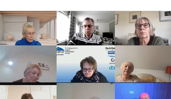 PPG members meeting via Microsoft Teams video call
