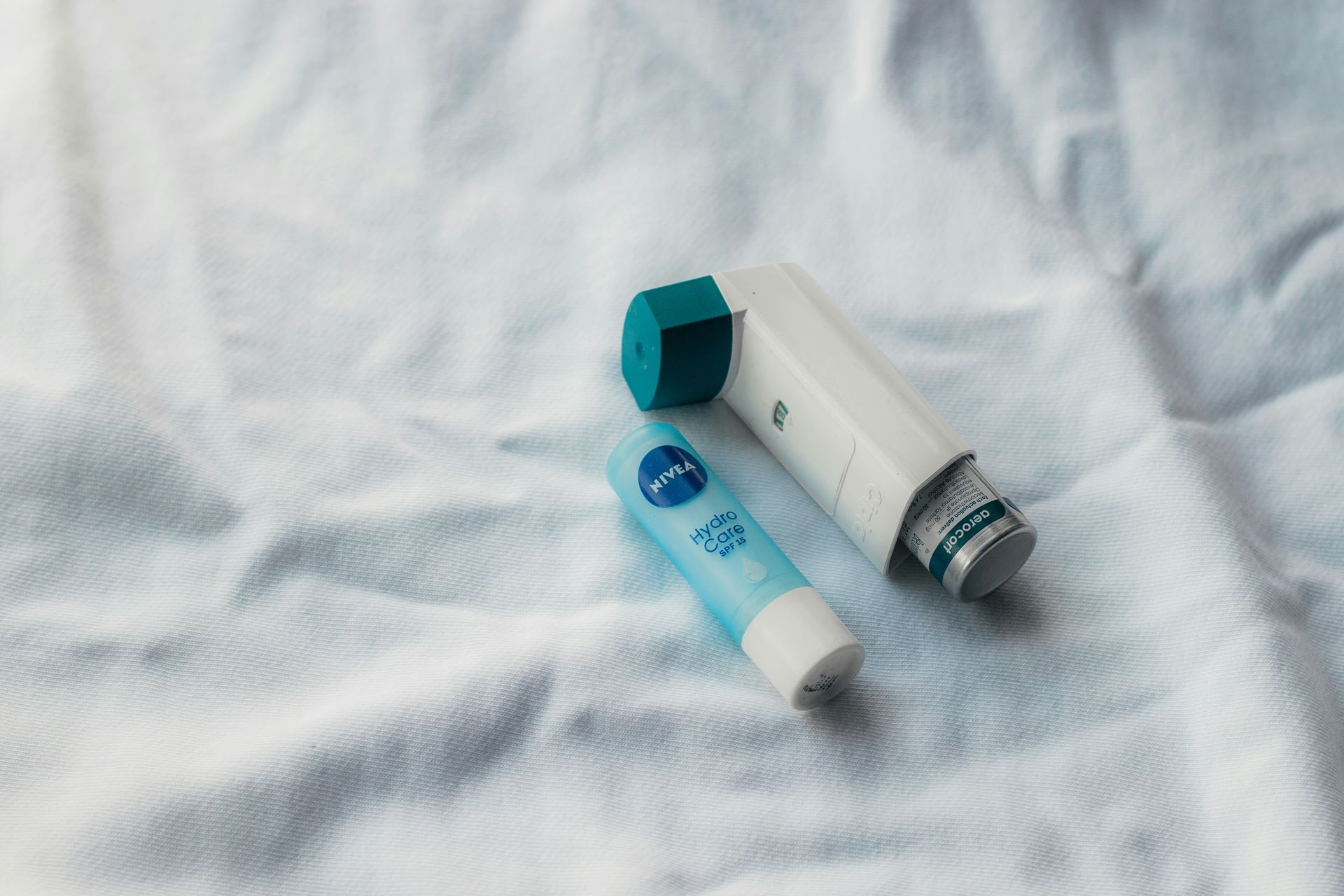an asthma inhaler