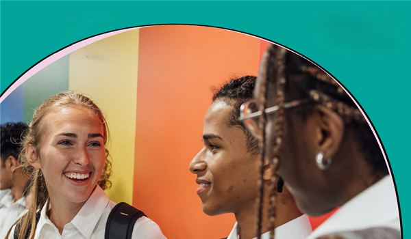 A group of young teenagers