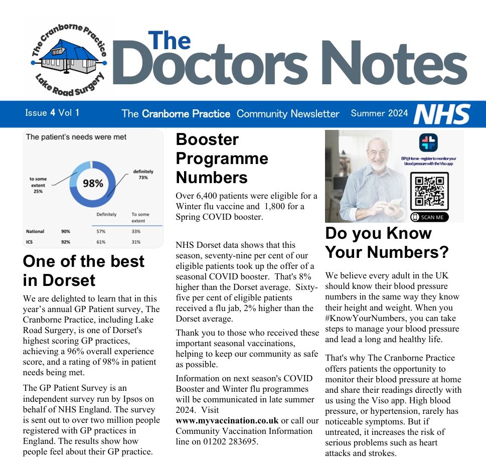 Excerpt of the latest Practice newsletter